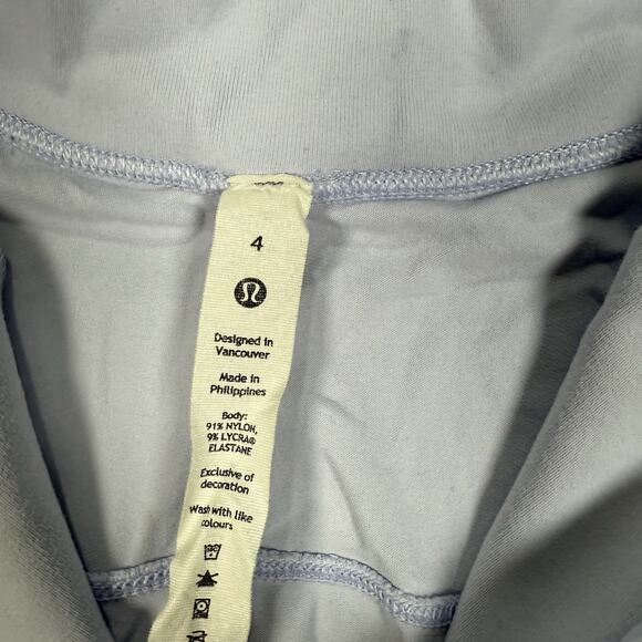 Lululemon Ready To Rulu Half-Zip Pullover Light Lilac Purple Women's Size 4 - Picture 6 of 10